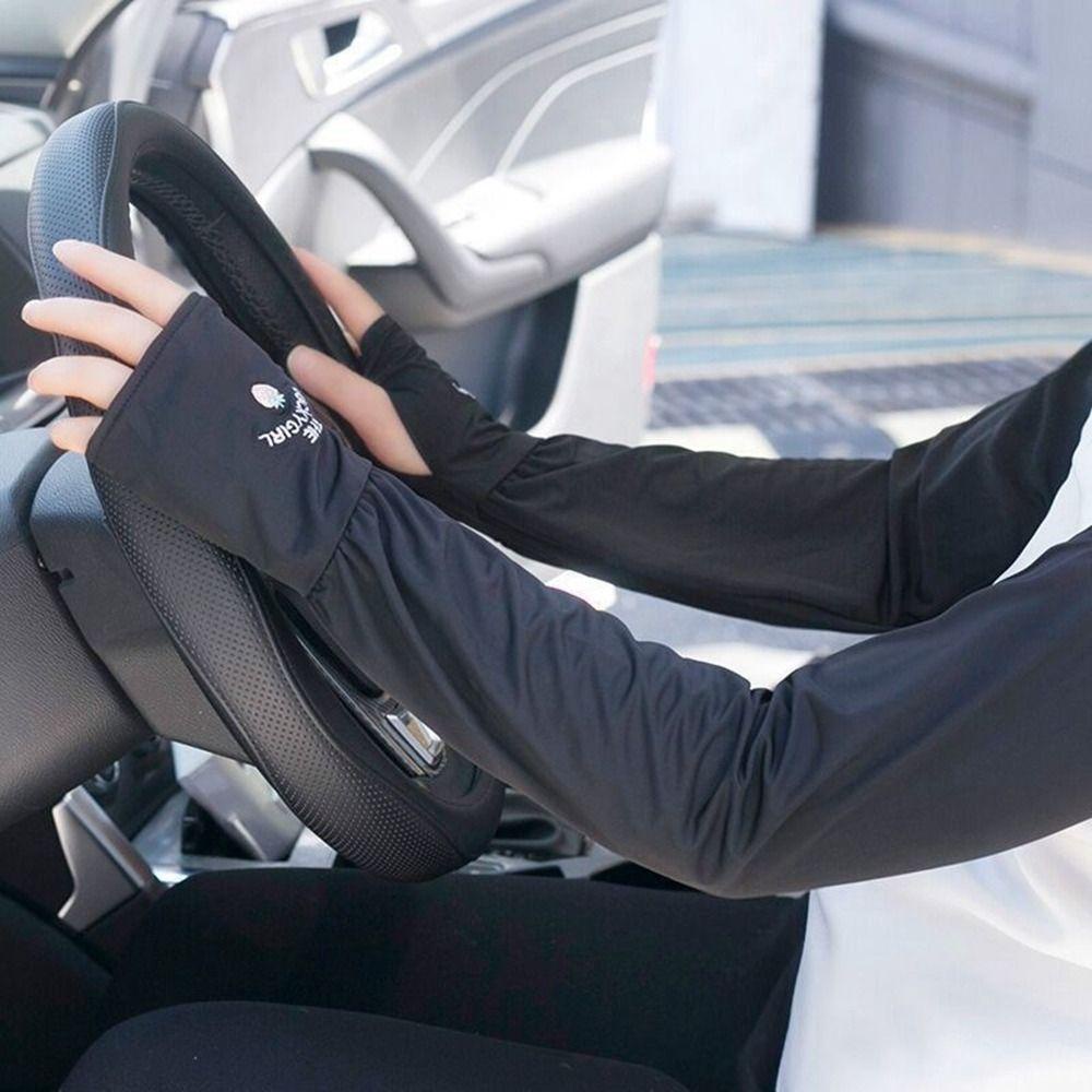 Găng Tay Chống Nắng Bằng Lụa Lạnh Thoáng Khí Cho Nam Và Nữ BERNARDO