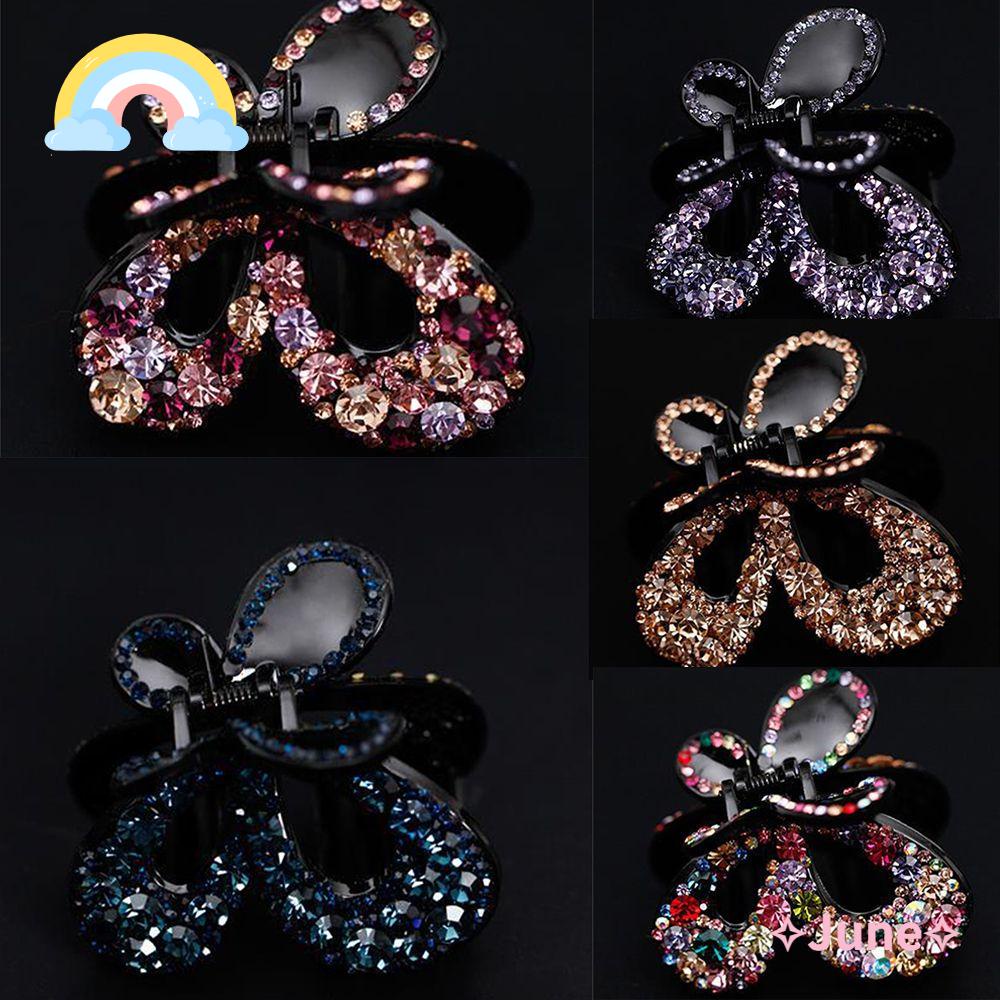 JUNE Băng Đô Càng Cua Cho Bữa Tiệc|Kẹp Tóc Nơ Bướm Lấp Lánh