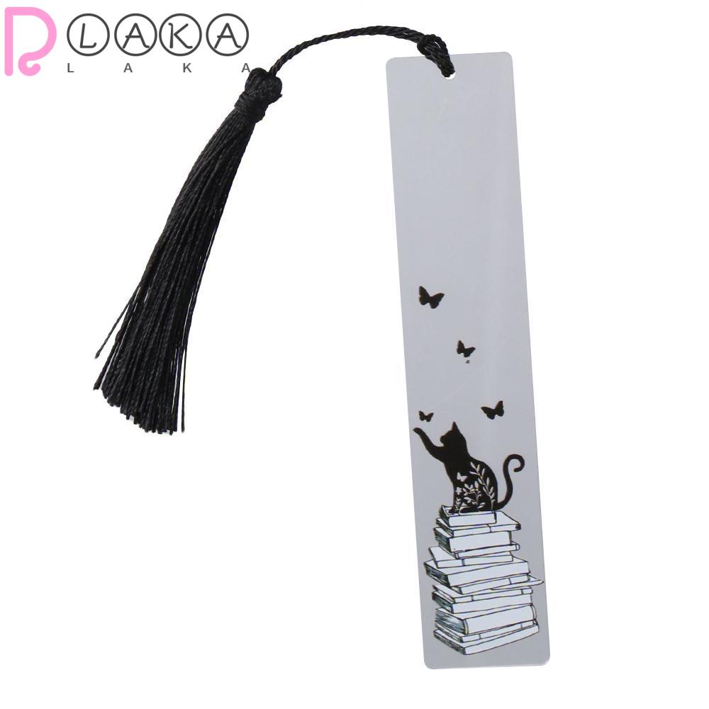 LAKAMIER Giá Đỡ Sách Bằng Acrylic In Hình Mèo Truyền Cảm Hứng