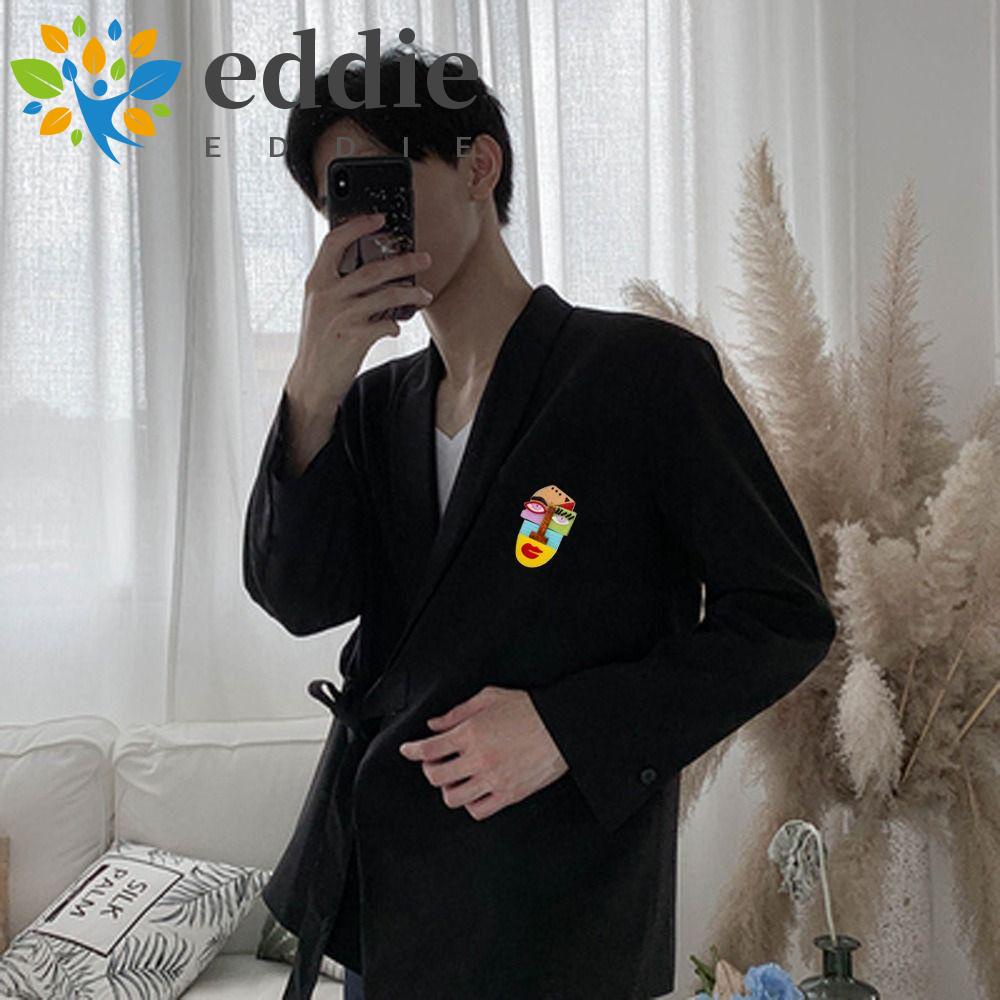 Ghim Cài Áo Họa Tiết Hoạt Hình Phong Cách Hàn Quốc 26Eddie