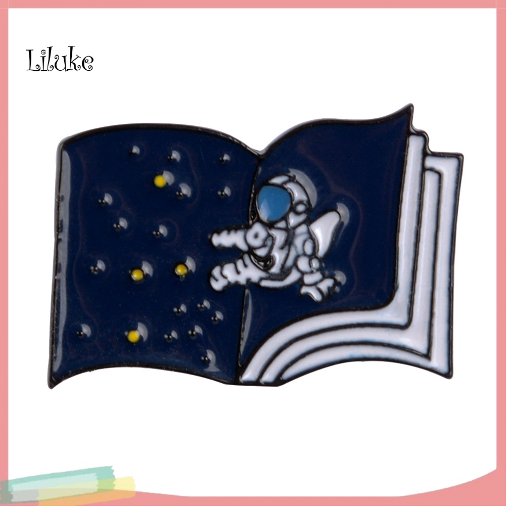 Trâm Cài Áo Hình Phi Hành Gia Và Vũ Trụ Thời Trang