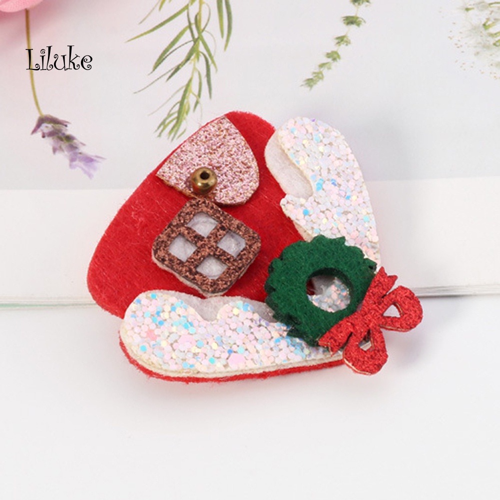 Trâm Cài Áo Hình Ngôi Nhà Phong Cách Giáng Sinh Đáng Yêu