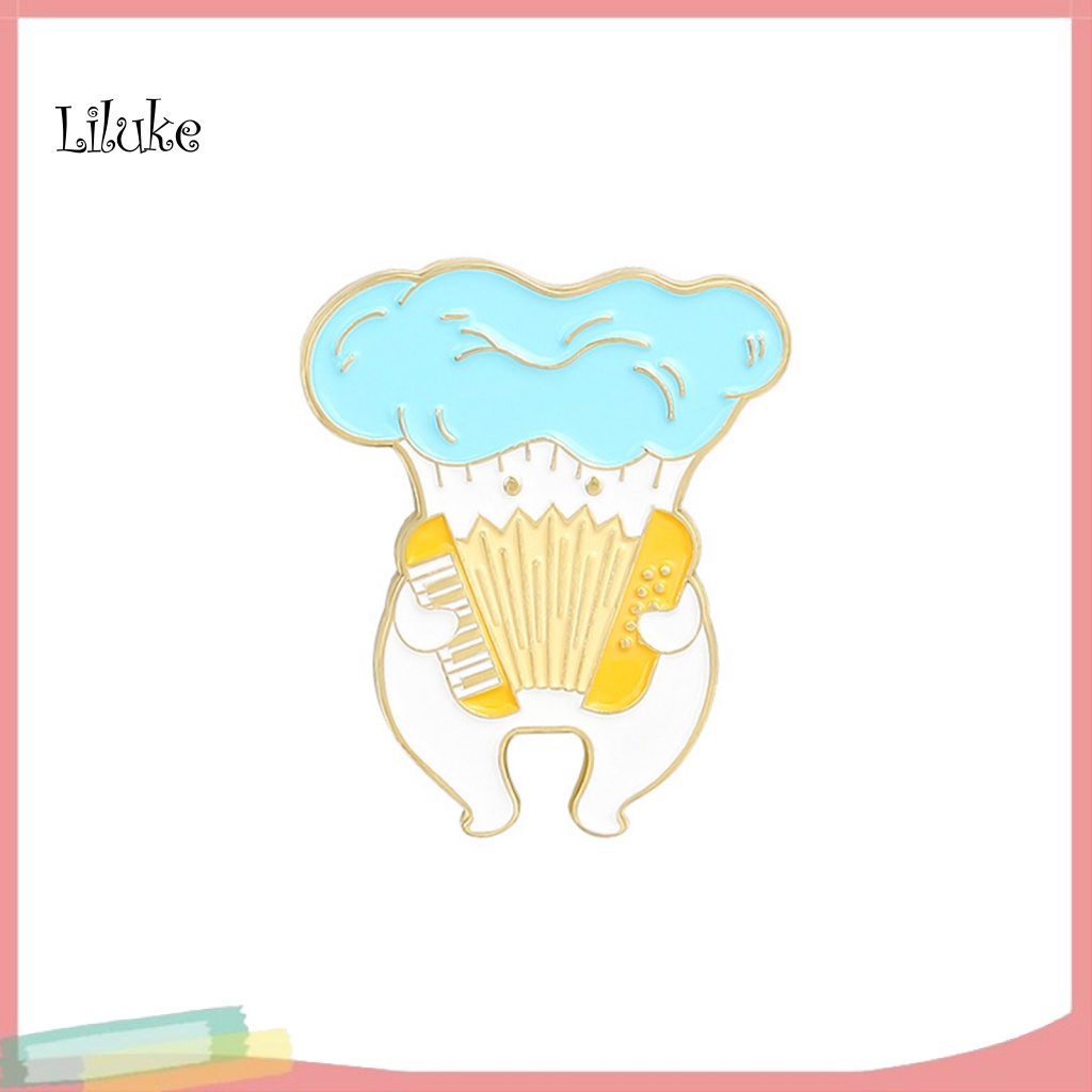 Ghim Cài Áo Hình Cây Nấm / Dao Hoạt Hình Ngộ Nghĩnh