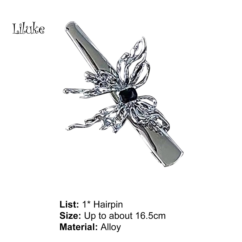 Trâm Cài Tóc Nữ Hình Bướm Đính Đá Nhân Tạo Thời Trang