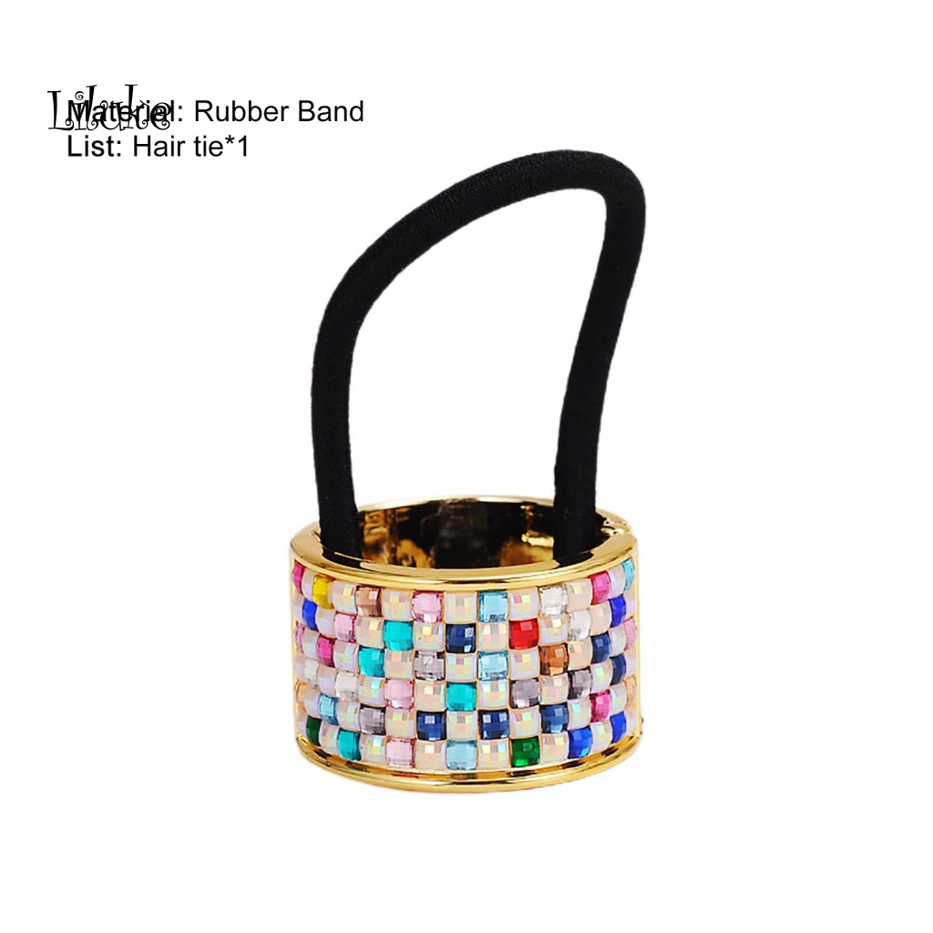 Dây Cột Tóc Nữ Đính Ngọc Thời Trang