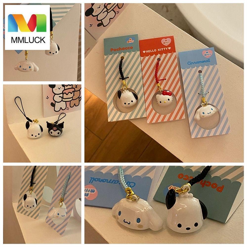 Mmluck Dây Đeo Điện Thoại / Móc Khóa Hình Chuông Kuromi Cinnamoroll Đáng Yêu Thích Hợp Làm Quà Tặng Cho Bạn Gái