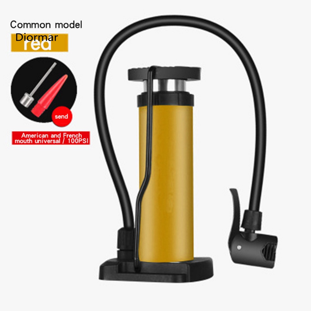 Bơm Xe Đạp Mini Di Động Bằng Hợp Kim Nhôm Chống Trượt