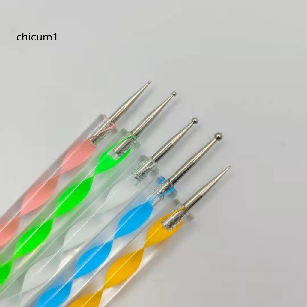 Set 5 Bút Vẽ Trang Trí Móng Nghệ Thuật Hai Đầu Tiện Dụng