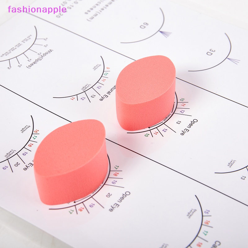 Set 10 Miếng Xốp Luyện Tập Nối Mi Giả Cho Người Mới Bắt Đầu