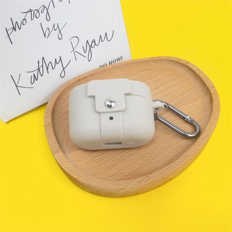 Vỏ Bảo Vệ Hộp Sạc Tai Nghe Không Dây Bằng Silicon Cho Status Between Pro 2021-2022 Lidu12 Ốp