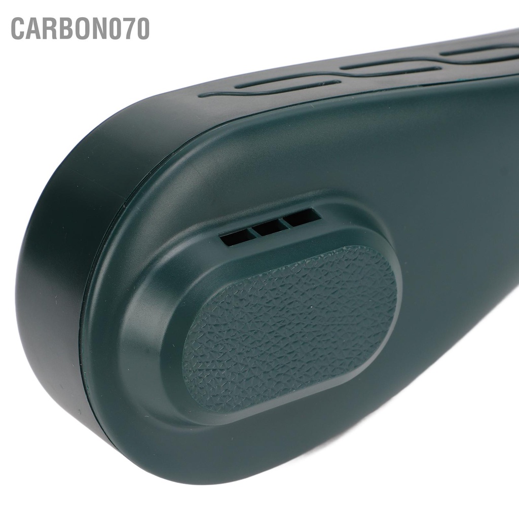 Carbon070 Quạt treo cổ Màn hình kỹ thuật số thông minh USB di động có thể sạc lại không cánh thao 5V 1A