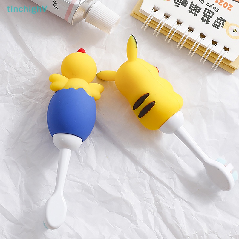 Bàn Chải Đánh Răng Lông Mềm Hình Pikachu Cho Bé