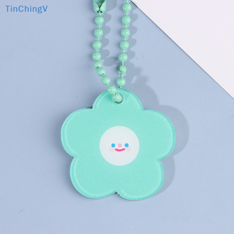 [TinChingV] Móc Khóa Hình Hoa Mặt Cười Đơn Giản Dễ Thương