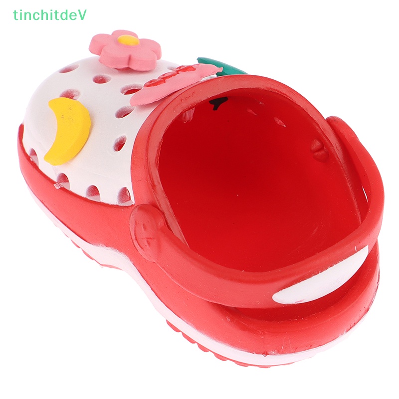 [TinchitdeV] 1 Đôi Xăng đan Đi Biển Đục Lỗ Mini Cho Búp Bê