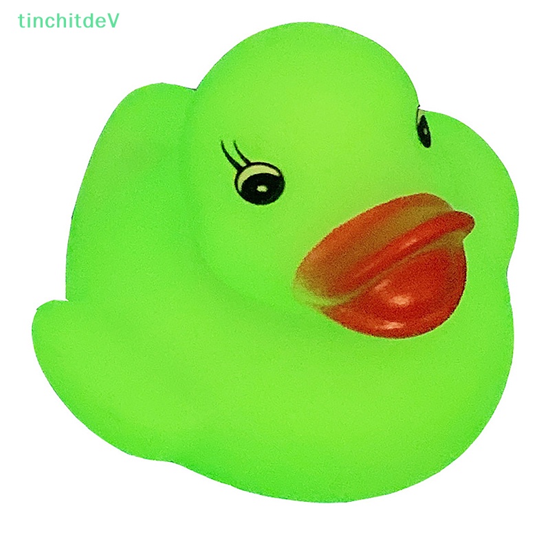 [TinchitdeV] 1 Vịt Cao Su Màu Xanh Lá Cây Phát Sáng Trong Bóng Tối Trang Trí Xe Hơi [Mới]