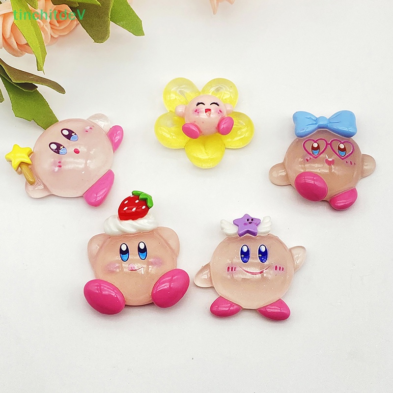[TinchitdeV] 1 Mô Hình Xe Hơi Kirby Mini Bằng Nhựa Resin Dạ Quang Trang Trí Nhà Búp Bê [Mới]