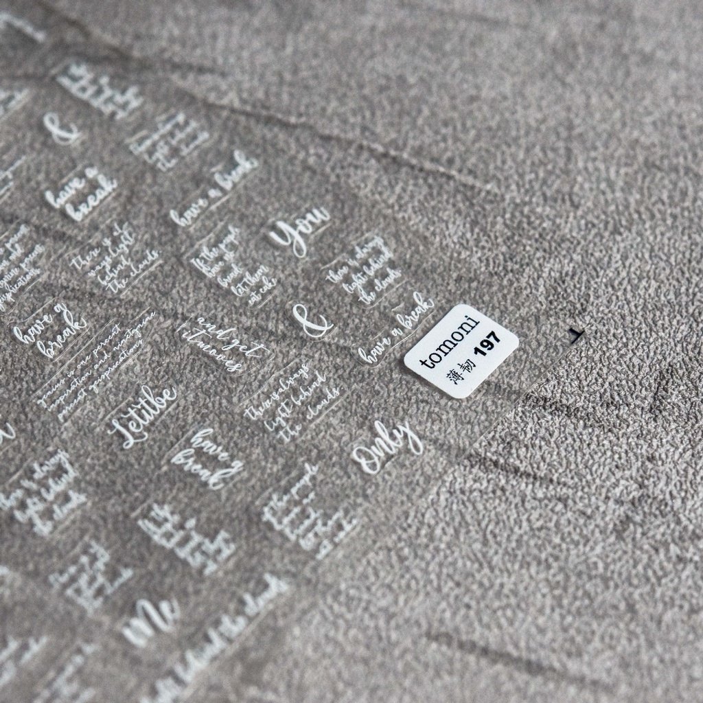 Tomoni Miếng Dán Trang Trí Móng Tay 5d Phong Cách Nhật Bản 197 Imagic