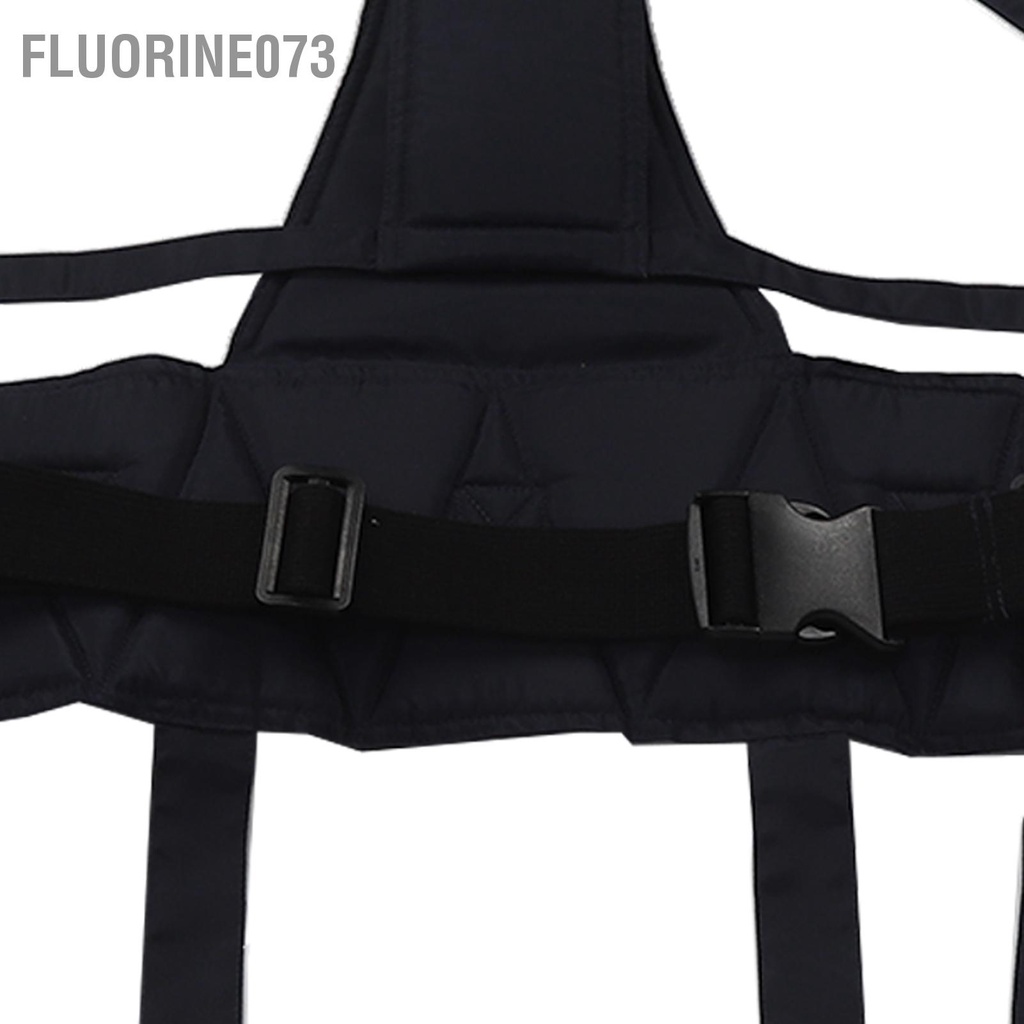 Fluorine073 Dây đai giữ xe lăn Cố định an toàn nịt có thể điều chỉnh bằng nylon cho bệnh nhân cao tuổi
