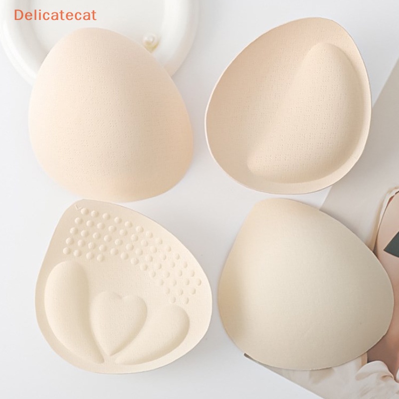 1 Cặp Miếng Đệm Ngực Bằng Latex Thoáng Khí Có Thể Tháo Rời Kích Thước 4cm / 6cm