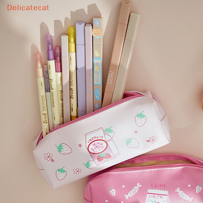 Túi Đựng Bút Hình Trái Dâu Dễ Thương