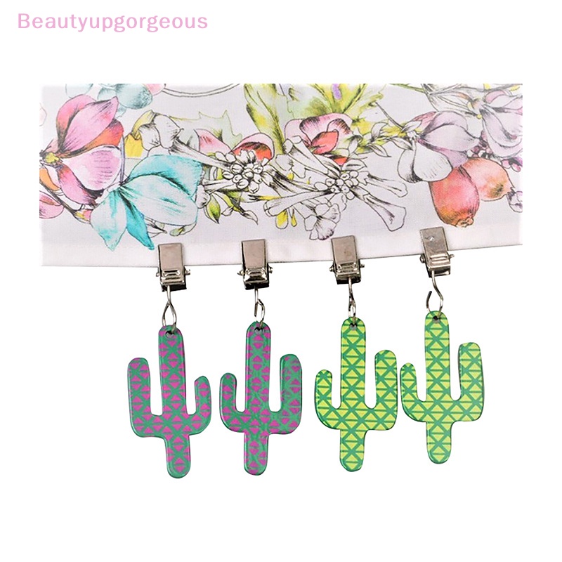 Bộ 4 Kẹp Giữ Khăn Trải Bàn Có Giá Đỡ Tiện Dụng Mang Theo Dã Ngoại