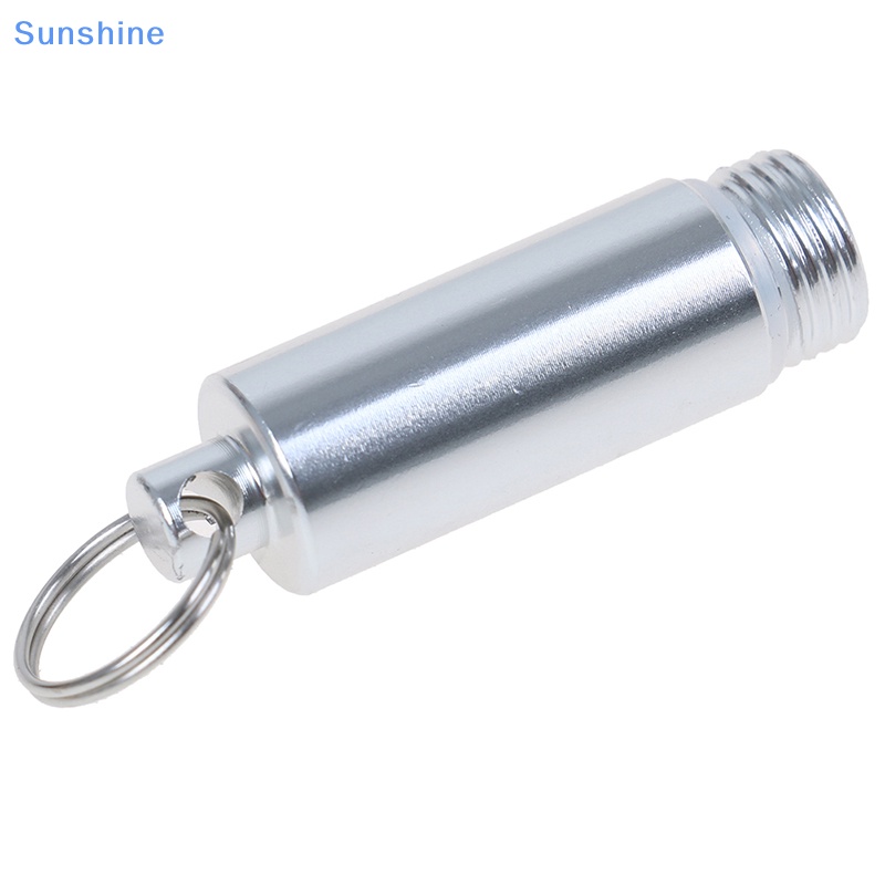 Hộp Đựng Thuốc Bằng Nhôm Chống Nước Có Móc Khóa Tiện Dụng