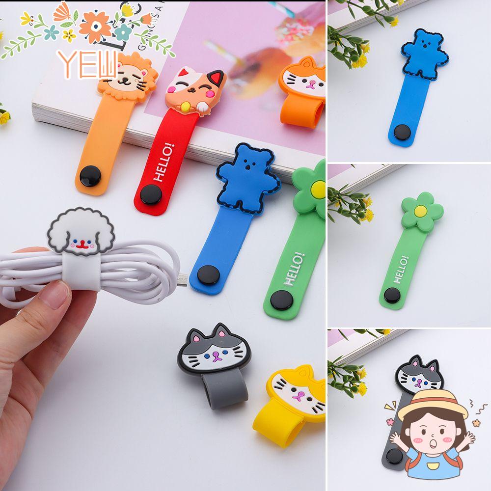 1 Dụng Cụ Quấn Dây Cáp Bằng Silicone Tiện Dụng