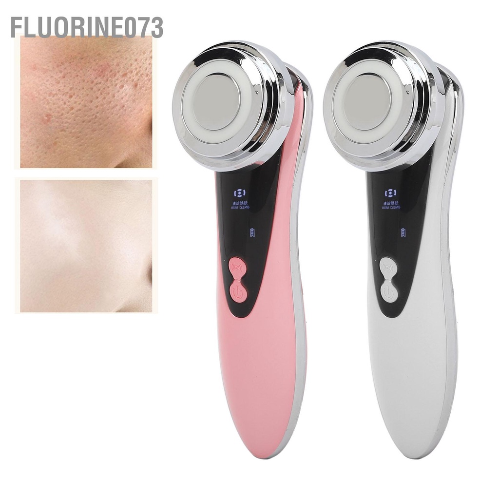 Fluorine073 Face Beauty Machine Red Lighting Thúc đẩy Collagen Làm sạch lỗ chân lông Thiết bị trẻ hóa da