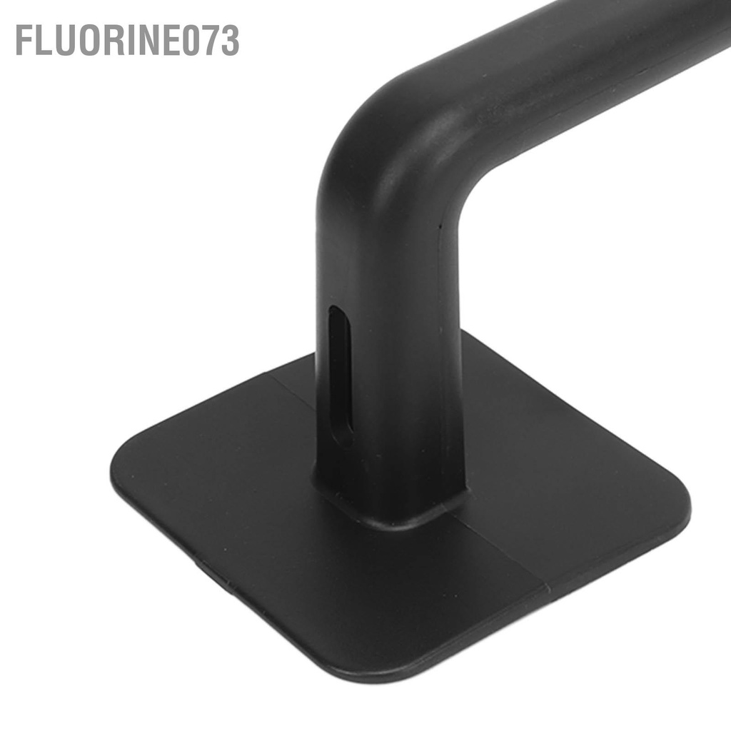 Fluorine073 2 Chiếc Mũ Bóng Chày Giá Keo Khoan Treo Tường Miễn Phí Trang Trí Mạnh Giữ Móc Đen