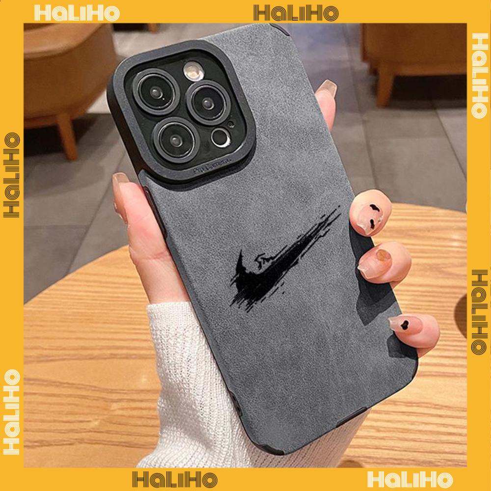 Ốp lưng iPhone 11 Ốp Lưng Màu Xám Da Veneer Pupil Fur Case Mềm Chống Sốc Ốp Điện Thoại Móc Sáng Tạo Đơn Giản Tương thích với iPhone 14 Pro max 13 Pro max 12 Pro Max XR XS 7Plus 8Plus