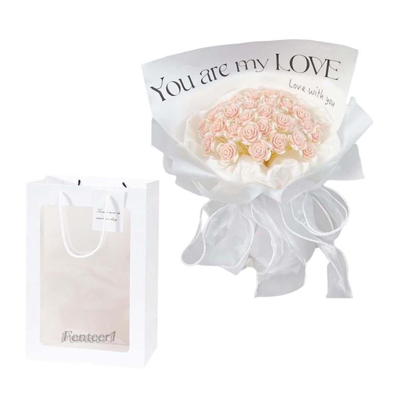 [Fenteer1] Bó Hoa Làm Thủ Công Cho Tiệc Kỷ Niệm Ngày Lễ Tình Nhân