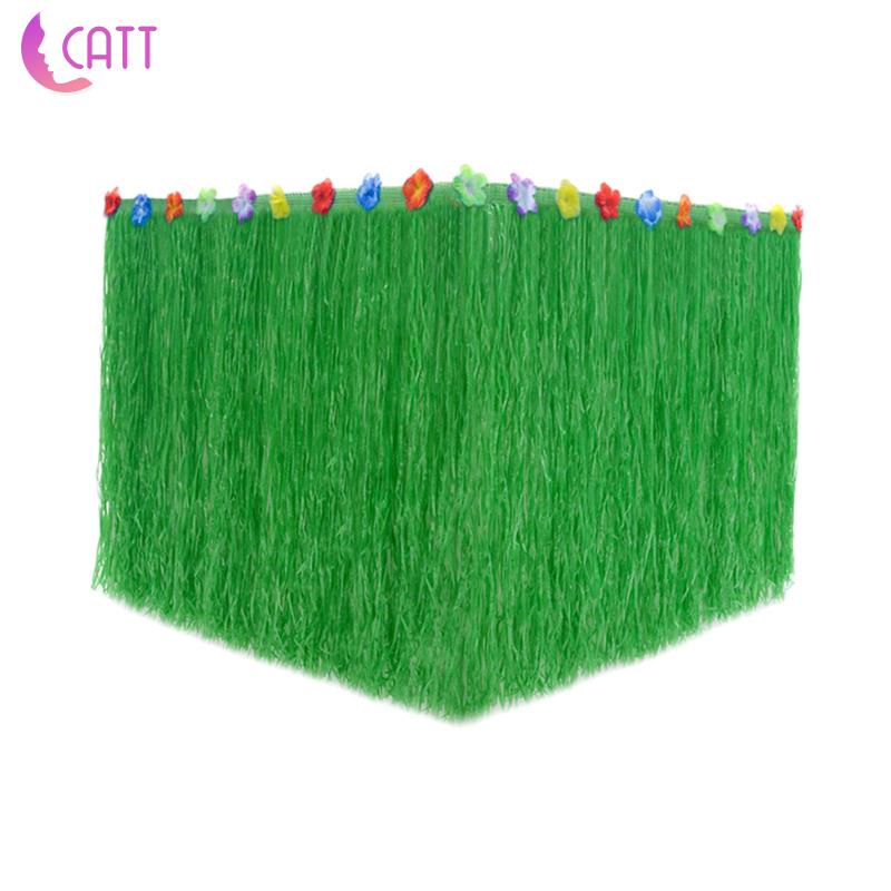 [Dadada1] Thảm Trải Bàn Cỏ Nhân Tạo Hawaiian Trọng Lượng Nhẹ Trang Trí Tiệc Tùng Cắm Trại Mùa Hè