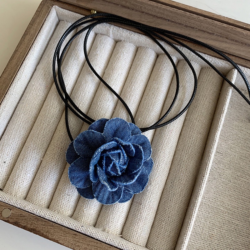 Vòng cổ Mặt Hình Khu Rừng Phong Cách Cổ Điển Lãng Mạn