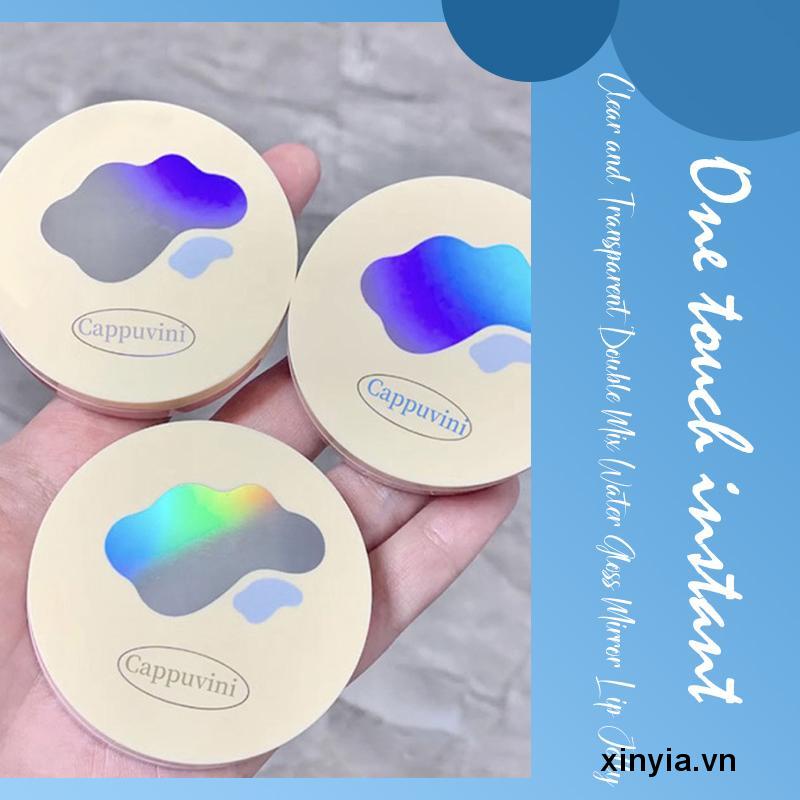 Bảng Son Môi Hai Màu Sắc Dưỡng Ẩm Hiệu Ứng Gương Mượt Mà