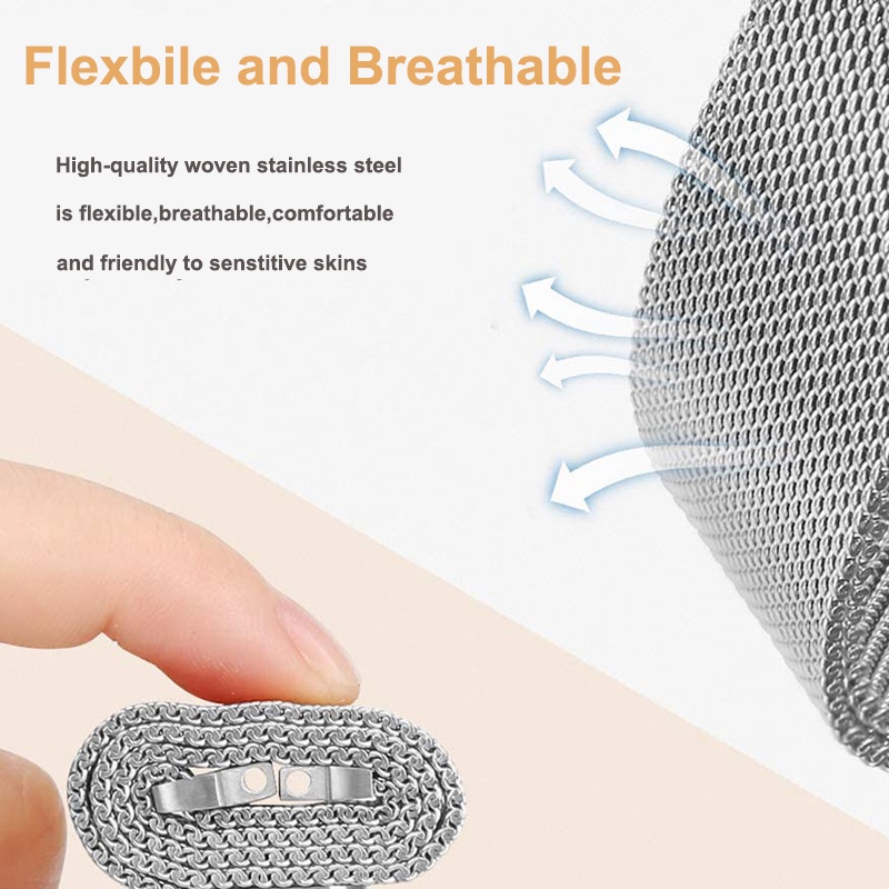 Dây Đeo Nam Châm Cho Đồng Hồ Thông Minh Garmin Venu Sq 2