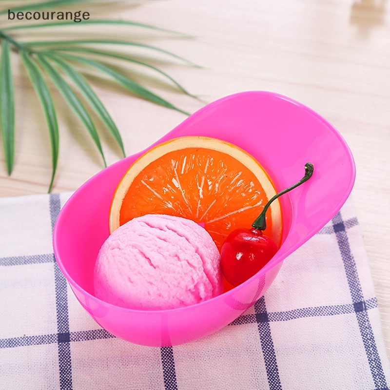 1 Tô Bóng Chày Bằng Nhựa Mini Dùng Đựng Kem Tráng Miệng Cho Tiệc Cưới