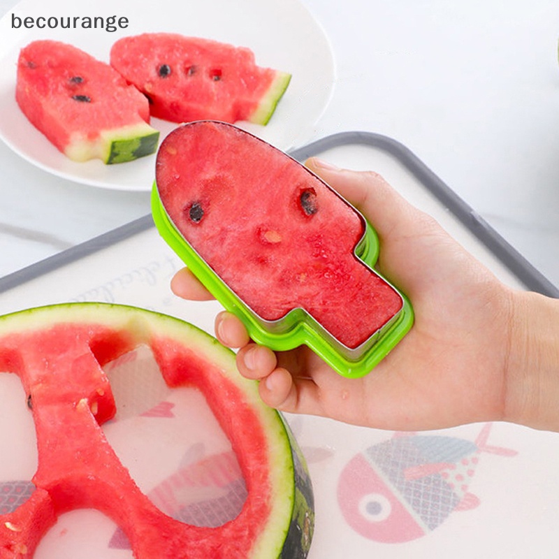 1 Khuôn Cắt Dưa Hấu Và Kem Que Bằng Thép Stanley