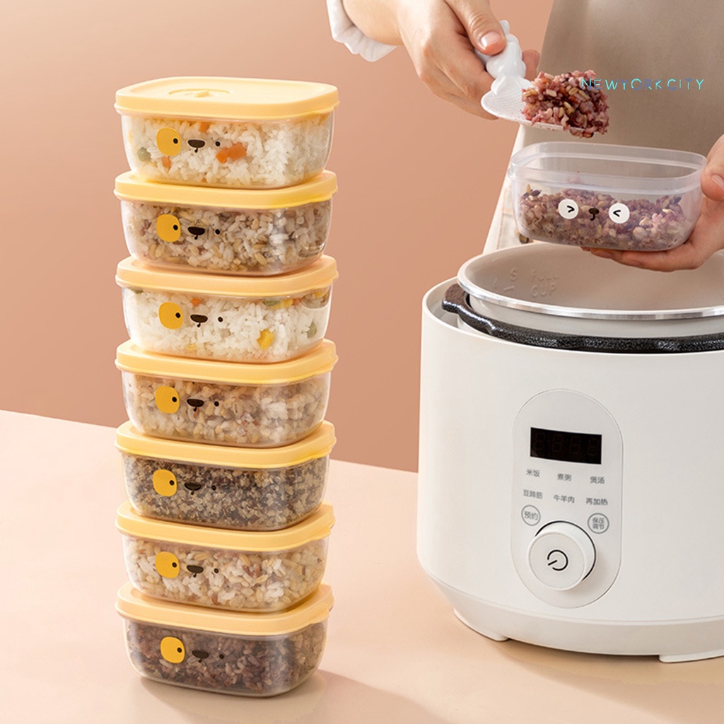 Hộp Đựng Thức Ăn Trong Suốt Không Mùi Có Thể Dùng Trong Lò Vi Sóng