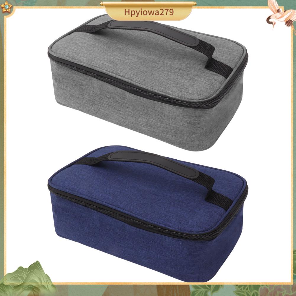 Ilikebag Túi Đựng Đồ Ăn Trưa Dung Tích Lớn 3.2L Chất Liệu Vải Oxford Chống Rò Rỉ Tay Cầm Di Động Cách Nhiệt Cho Văn Phòng Đi Học