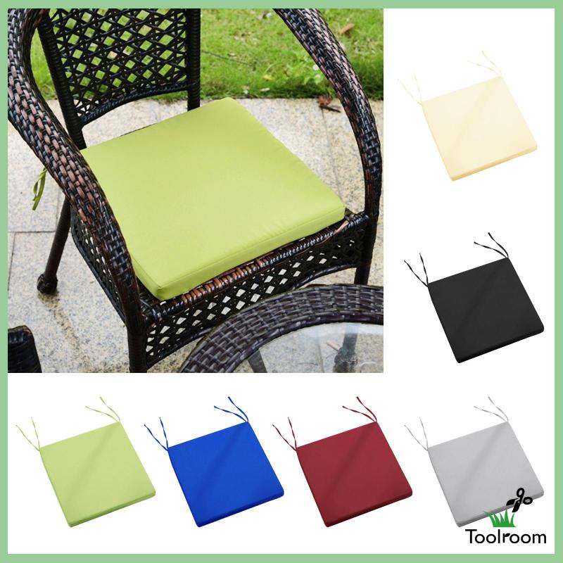 Đệm Lót Ghế Ngồi Sân Vườn 40cm Màu Đen Có Thể Giặt Sạch Tiện Dụng