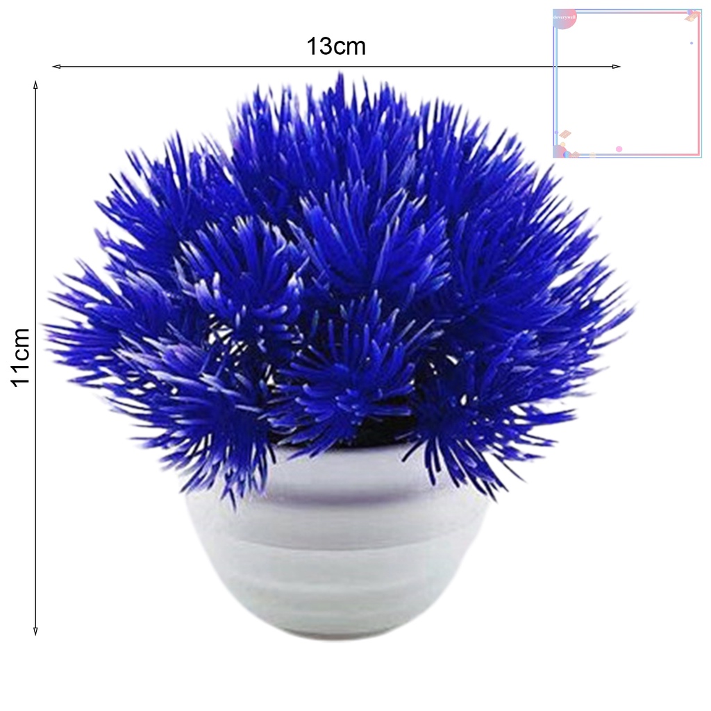 [VHH] Chậu Cây Nhân Tạo Mini Bằng Nhựa Bắt Mắt Đa Năng Trang Trí Nhà Cửa