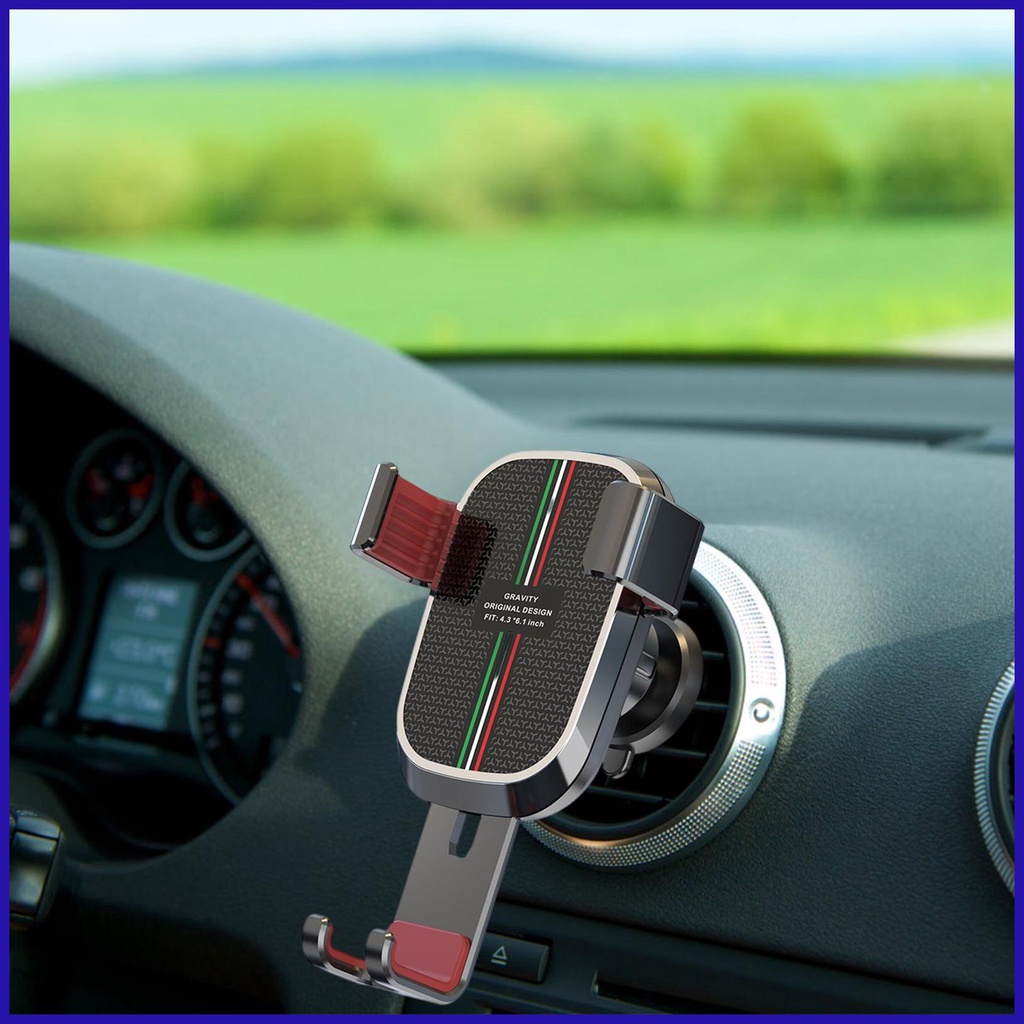 Giá Đỡ Điện Thoại Rảnh Tay Xoay 360 Độ Gắn Lỗ Thông Gió Xe Hơi