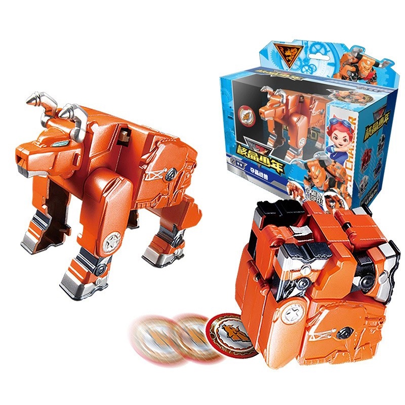 Đồ Chơi Khối Rubik Biến Hình Mini Bằng Kim Loại Transformers