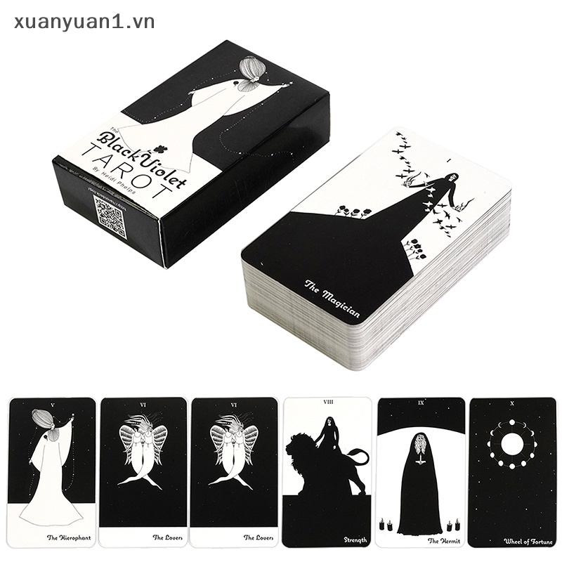 Bộ Bài Tarot Đồ Chơi Màu Đen Dành Cho Người Mới Bắt Đầu
