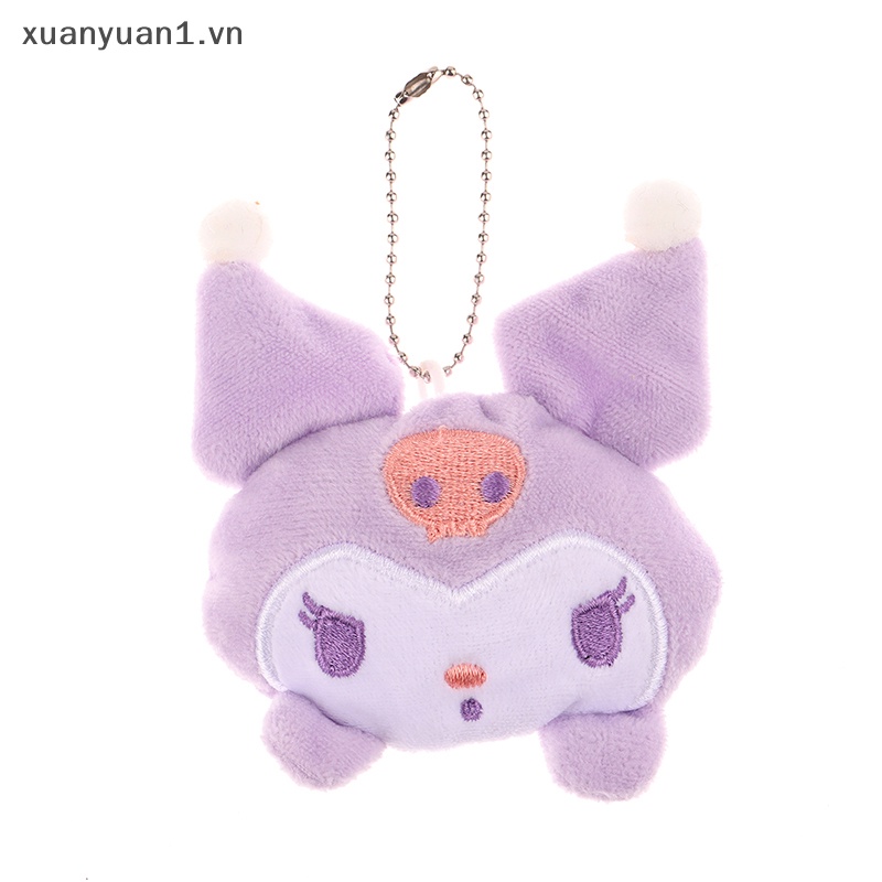 Búp Bê Nhồi Bông Sanrio Melody Kulomi Mềm Mại Đáng Yêu Treo Móc Khóa / Ba Lô / Túi Xách Trang Trí Xe Hơi