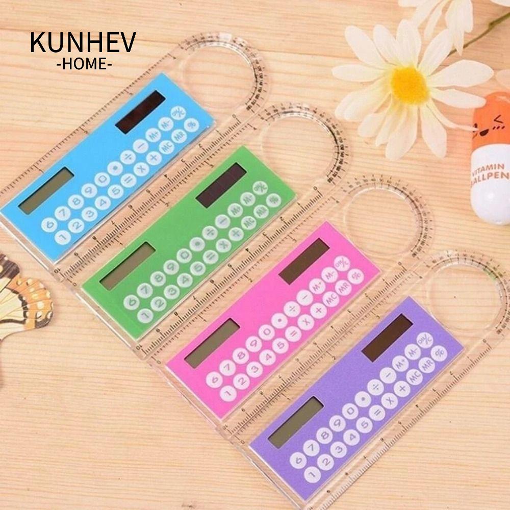 KUNHEV Thước Đo Kỹ Thuật Số Nhiều Màu Di Động Tiện Dụng Cho Bé