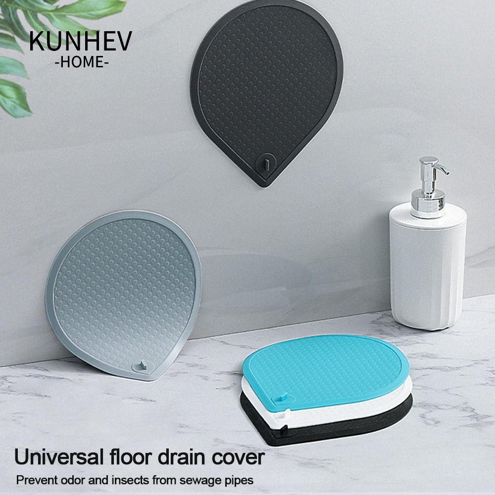 KUNHEV Nắp Đậy Cống Thoát Nước Bồn Rửa Chén Chống Rò Rỉ Tiện Dụng Ốp