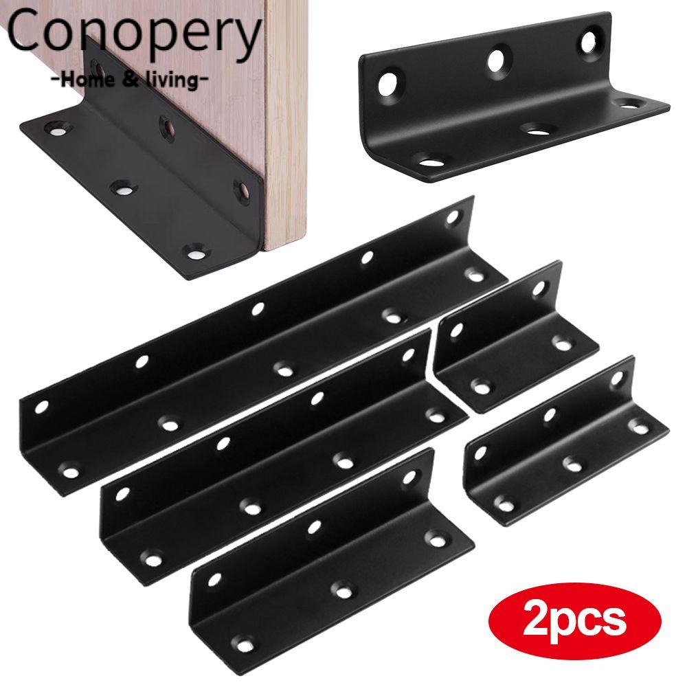 CONOPERY Bộ 2 Khóa Góc Cạnh Bằng Thép Không Gỉ Tiện Dụng