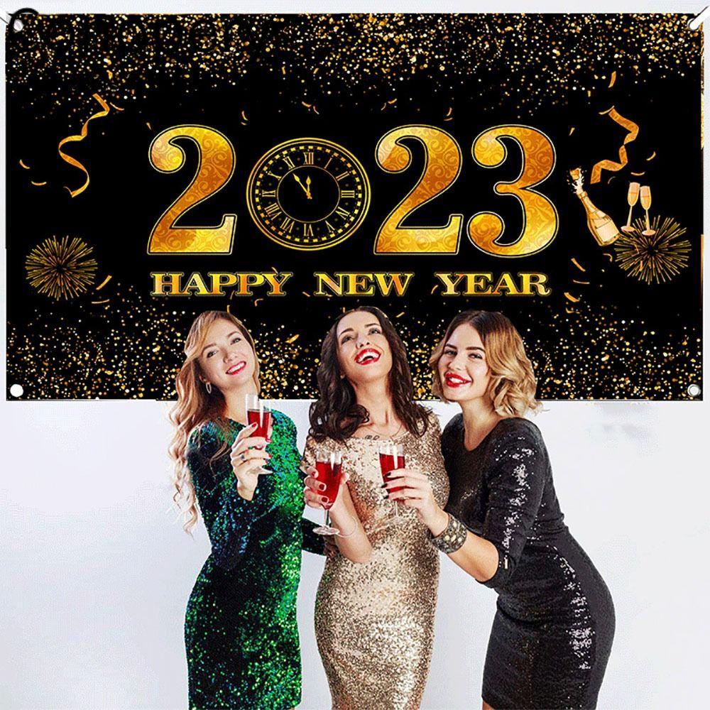 CONOPERY Phông Nền Chụp Ảnh Mừng Năm Mới Độc Đáo