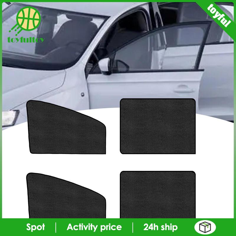 Tấm Che Nắng Cửa Sổ Xe Hơi Màu Đen Có Giác Hút Tiện Dụng